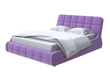 Кровать спальная Corso-6 180х200, Велюр (Forest 741 Светло-фиолетовый) в Салехарде
