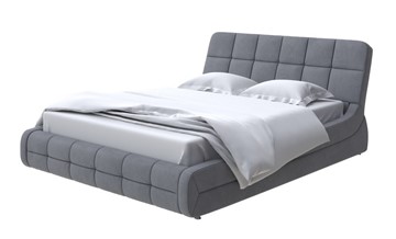 Кровать спальная Corso-6 180х200, Велюр (Ultra Мокрый асфальт) в Салехарде