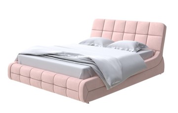 Кровать в спальню Corso-6 180х200, Велюр (Ultra Розовый мусс) в Салехарде