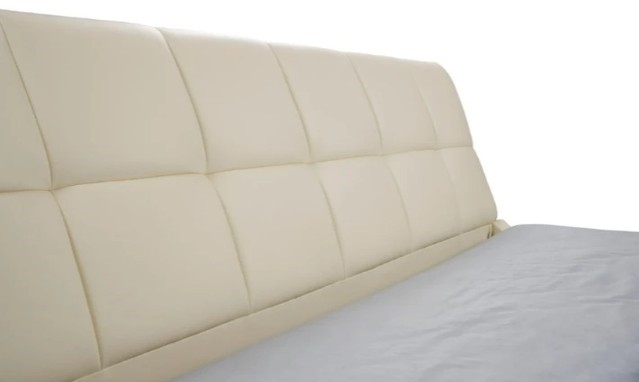 Кровать 2-спальная Corso-6 200х200, Искусственная шерсть (Лама Лён) в Салехарде - изображение 1