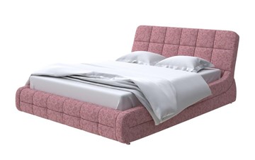 Кровать спальная Corso-6 200х200, Рогожка (Levis 62 Розовый) в Салехарде