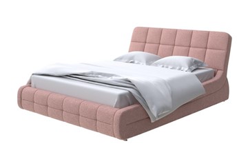 Кровать спальная Corso-6 200х200, Шенилл (Piano 10 Винтажный розовый) в Салехарде
