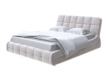 Кровать в спальню Corso-6 200х200, Велюр (Лофти Серый) в Лабытнанги