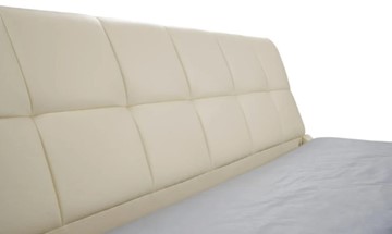 Спальная кровать Corso-6 200х200, Велюр (Ultra Серый камень) в Надыме - предосмотр 1