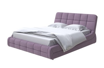 Двуспальная кровать Corso-6 200х200, Велюр (Ultra Сливовый) в Лабытнанги