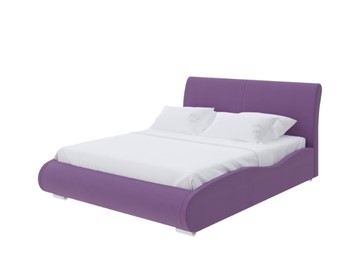 Кровать Corso-8 Lite 140x200, Велюр (Forest 741 Светло-фиолетовый) в Салехарде