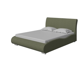 Кровать спальная Corso-8 Lite 160х200, Искусственная шерсть (Лама Авокадо) в Салехарде
