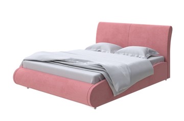 Кровать спальная Corso-8 Lite 200x200, Велюр (Ultra Ягодный сорбет) в Салехарде