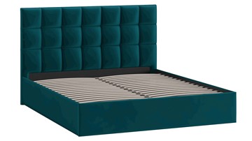 Двуспальная кровать Эмбер тип 1 (Велюр Confetti Izumrud) в Салехарде - предосмотр 1
