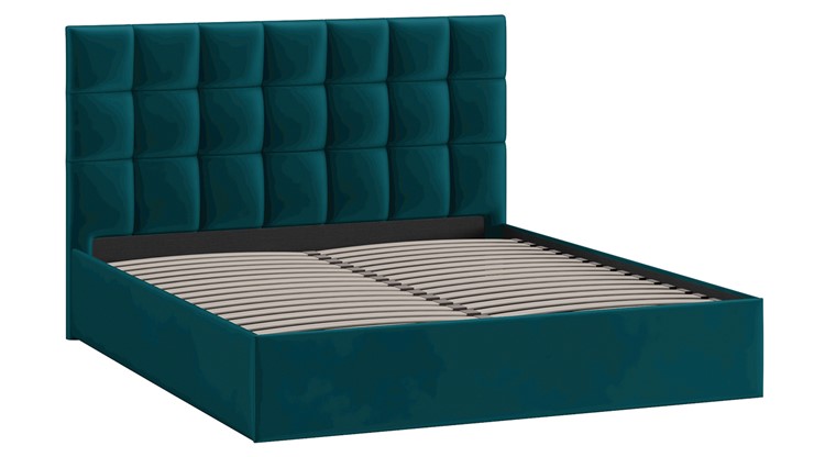 Двуспальная кровать Эмбер тип 1 (Велюр Confetti Izumrud) в Салехарде - изображение 1