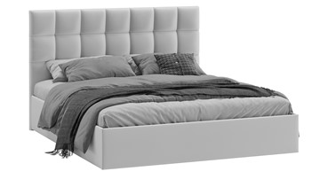 Двуспальная кровать Эмбер тип 1 (Велюр Confetti Silver) в Новом Уренгое