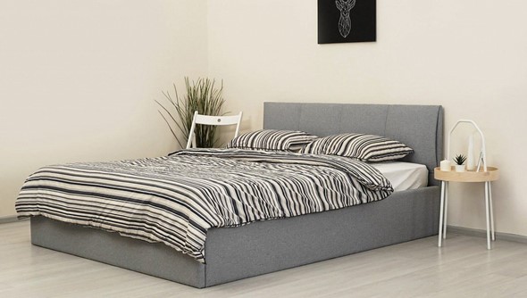 Кровать 2х-спальная Фиби 1600х1900 с подъёмным механизмом в Салехарде - изображение