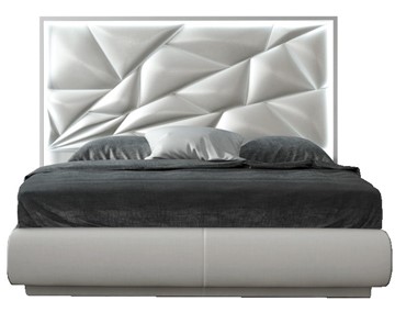Кровать спальная FRANCO KIU 1242 с LED подсветкой изголовья (180х200) в Лабытнанги