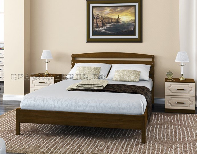 Кровать Камелия-1 (Венге) 160х200 в Надыме - изображение 2