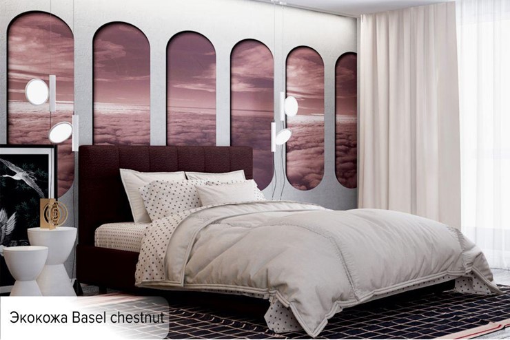 Кровать спальная Капри 180х200 (с основанием) в Надыме - изображение 5