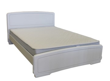2-спальная кровать Кристина Прайм 1400, Белый в Салехарде