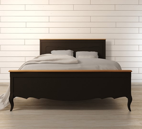 Кровать в спальню Leontina (ST9341/16BLK) Черный в Салехарде - изображение 1