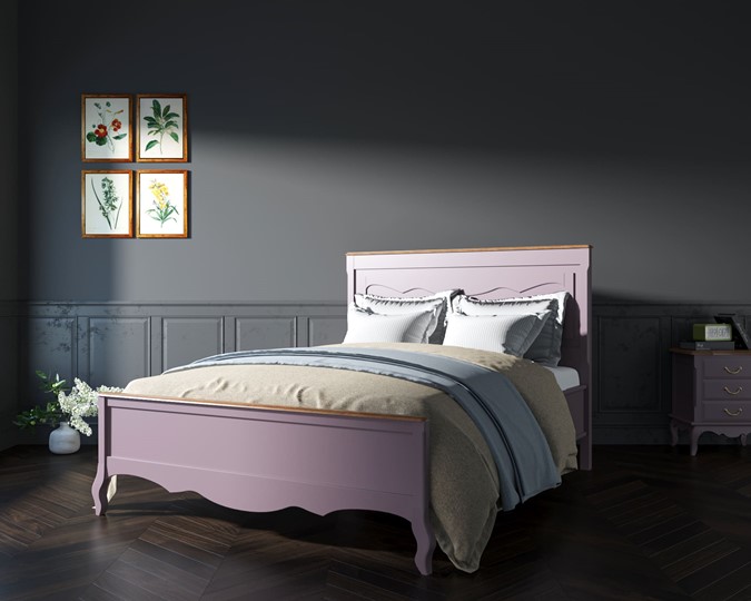 Спальная кровать Leontina (ST9341/16L) Лавандовый в Надыме - изображение 1