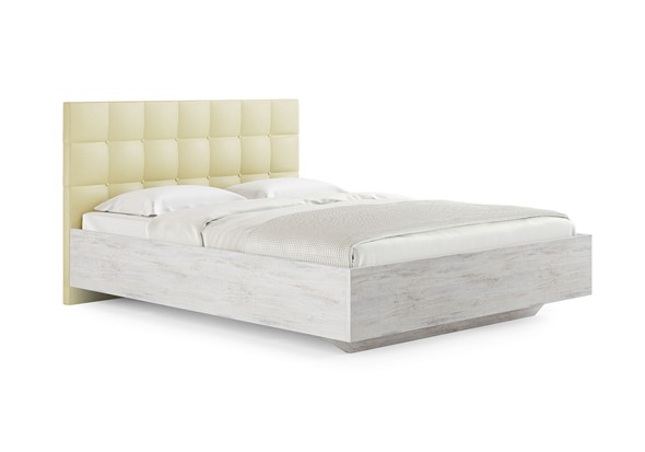 Кровать 2-спальная Luiza (ясмунд) 200х190 с основанием в Муравленко - изображение