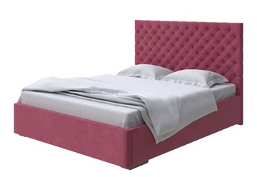 Кровать спальная Modena 200x200, Велюр (Casa Винный) в Надыме