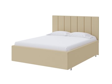Кровать Modern Large 160х200, Экокожа (Бежевый) в Новом Уренгое