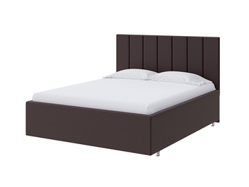 Кровать 2-спальная Modern Large 160х200, Экокожа (Коричневый) в Новом Уренгое