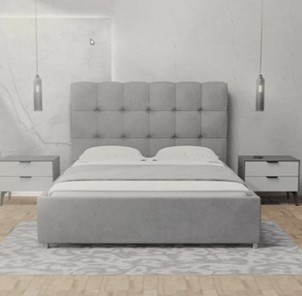Кровать спальная Модерна 160х200 с подъемным механизмом и дном в Салехарде - предосмотр