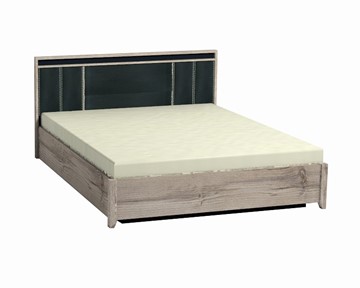 Двуспальная кровать Nature 307 1600, Гаскон Пайн-Черный в Новом Уренгое