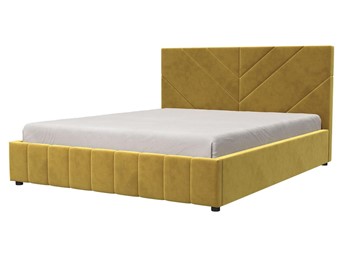 Спальная кровать Нельсон Линия 160х200 (вариант 1) без основания в Салехарде