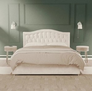 Кровать 2-спальная Николетта 160х200 с подъемным механизмом и дном в Салехарде - предосмотр