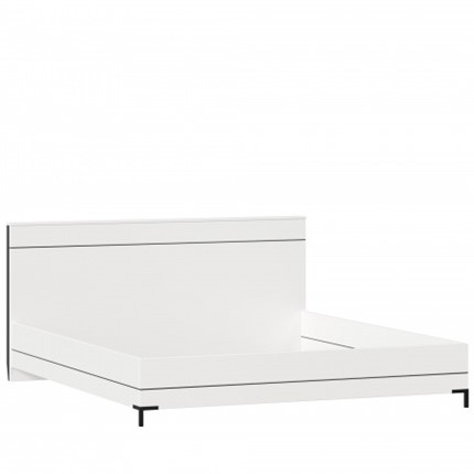 Кровать двуспальная Норд, 1800, 677.150, белый в Салехарде - изображение
