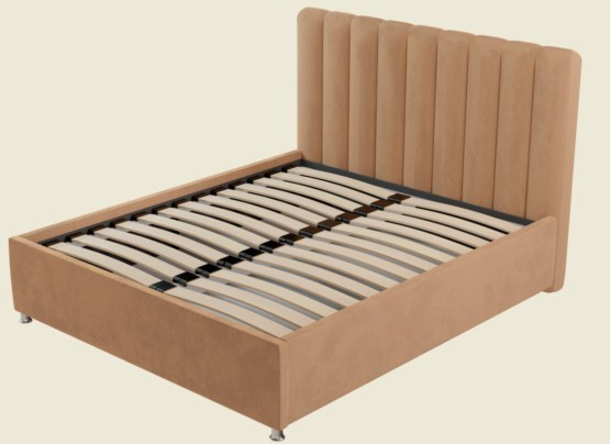 Двуспальная кровать Палермо 160х200 с подъемным механизмом и дном в Салехарде - изображение 9