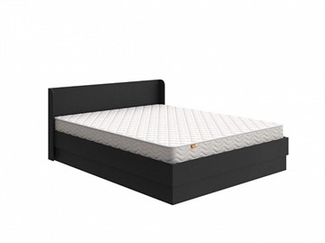 Двуспальная кровать Practica 180х200 с подъемным механизмом (Черный) в Салехарде - предосмотр