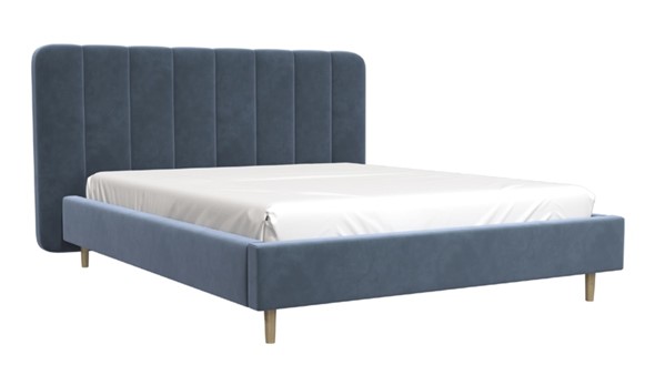 Кровать спальная Рино 160х200 (вариант 2) с основанием в Муравленко - изображение