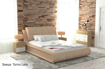 Кровать 2-спальная Сицилия 160х200 (с основанием) в Салехарде - предосмотр 3