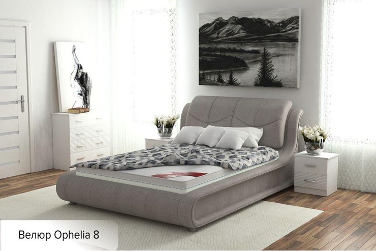 Кровать 2-спальная Сицилия 160х200 (с основанием) в Салехарде - изображение 6