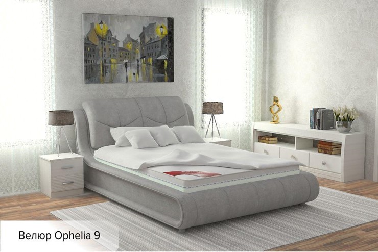 Кровать Сицилия 180х200 (с основанием) в Салехарде - изображение 2