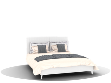 Кровать 2-х спальная Siena (КМ-01, 1600) под ПМ в Салехарде