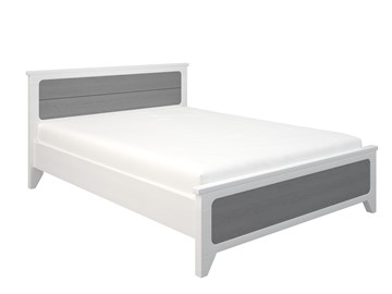 Кровать 2-спальная Соня 1400, Белый/Серый в Надыме