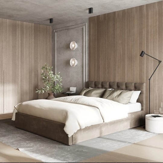 Кровать в спальню Валенсия 1600 в Ноябрьске - изображение 3