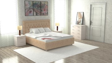 Кровать спальная Валенсия 160х200 (с основанием) в Салехарде - предосмотр 4