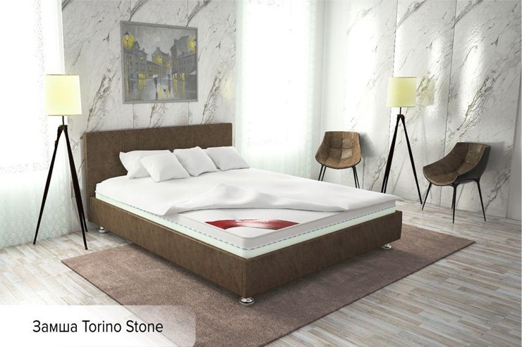 Кровать двуспальная Вена 160х200 (с основанием) в Надыме - изображение 12