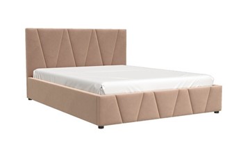 Двуспальная кровать Вендетта (вариант 3 велюр) 1600х2000 с подъёмным механизмом в Лабытнанги