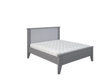 Кровать двуспальная Верона 1400, Серый в Салехарде