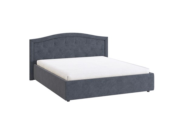 Кровать спальная Верона 2 1.6, топаз (велюр) в Салехарде - изображение