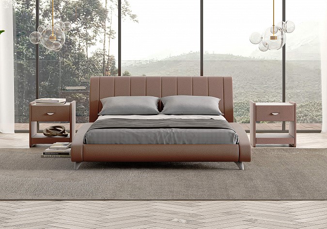 Спальная кровать Verona 200х190 с основанием в Салехарде - изображение 2
