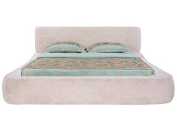 Кровать в спальню Zephyr 160х200, (Велсофт Винтажный розовый) в Салехарде - предосмотр 9