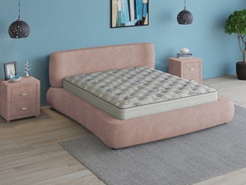 Кровать в спальню Zephyr 160х200, (Велсофт Винтажный розовый) в Салехарде - предосмотр