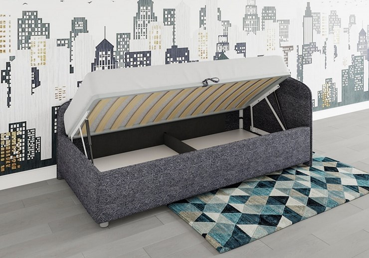Кровать с механизмом 1-спальная Paola R 90х200 в Муравленко - изображение 1