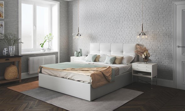 Двуспальная кровать с механизмом Caprice 160х190 в Салехарде - изображение